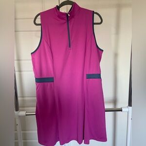 PGA Tour Women's Sleeveless Purple Dress